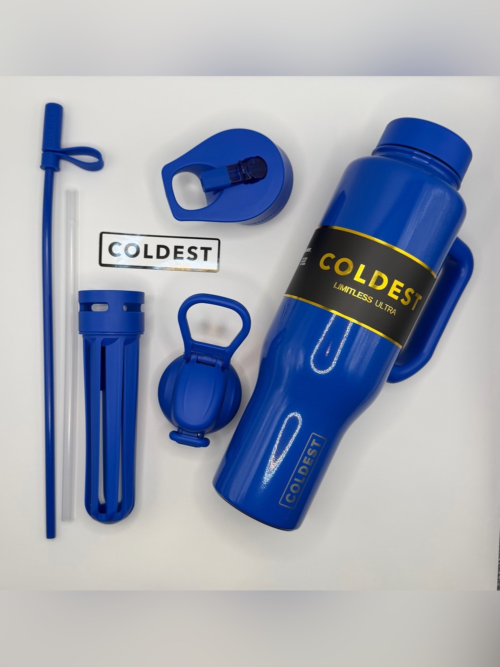 COLDEST Limitless Ultra Insulated Bottle — Royal Blue - Limited Drop